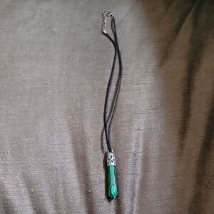 Elegant Green Pendant Necklace